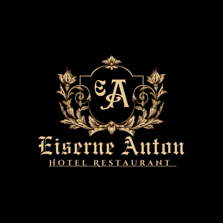 Black Brown Vintage Initial Baroque Style Logo (3)
